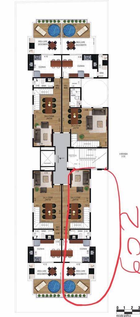 Cobertura, 3 quartos, 230 m² - Foto 8